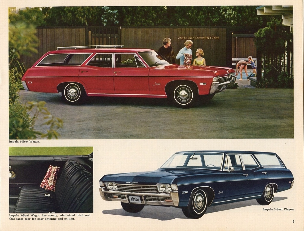 1968 Chevrolet Wagons Brochure Page 14